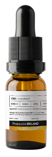 Bottle CBD 300mg cannabidiol